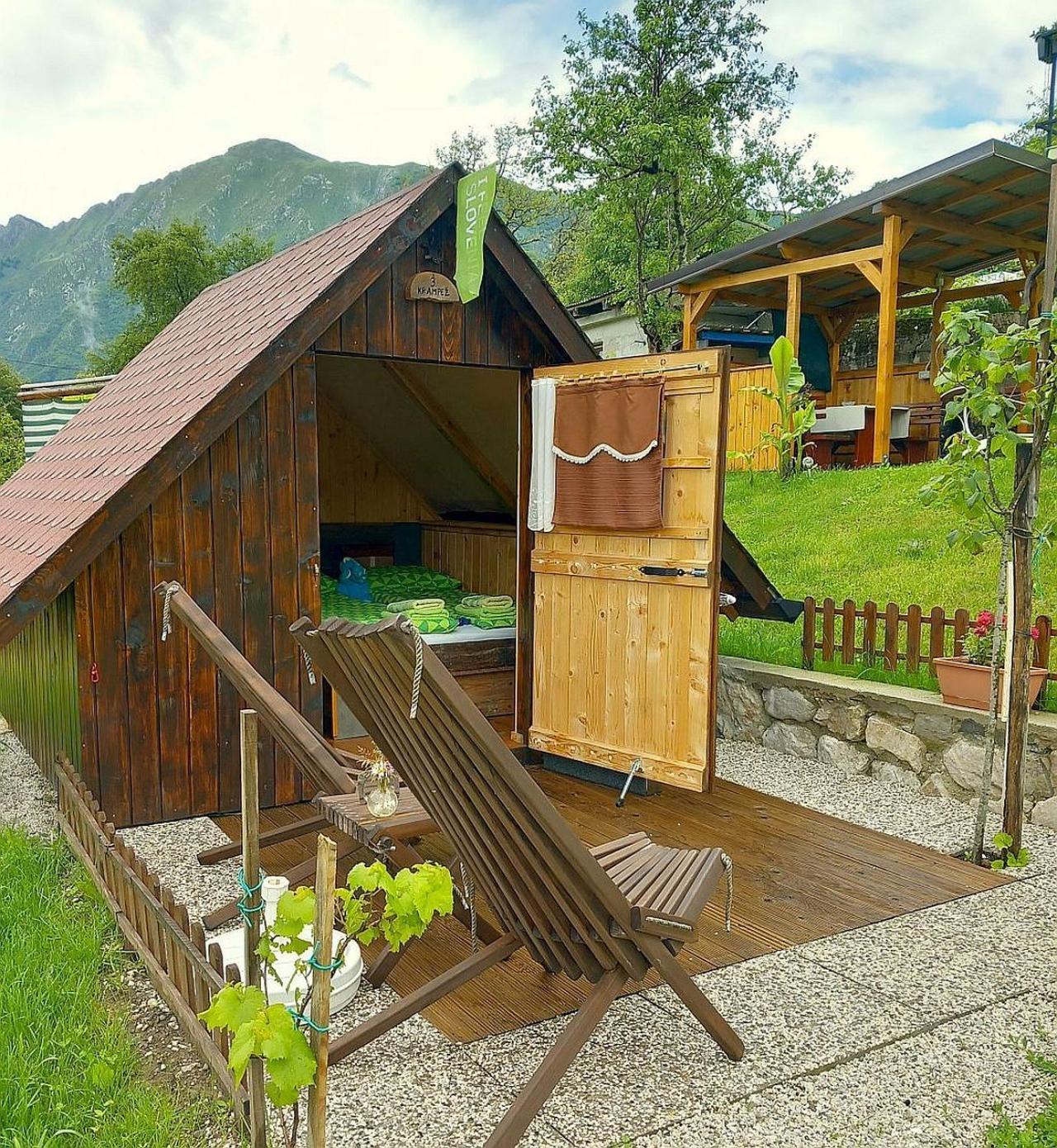 Hotel Krampez Kobarid Exterior foto